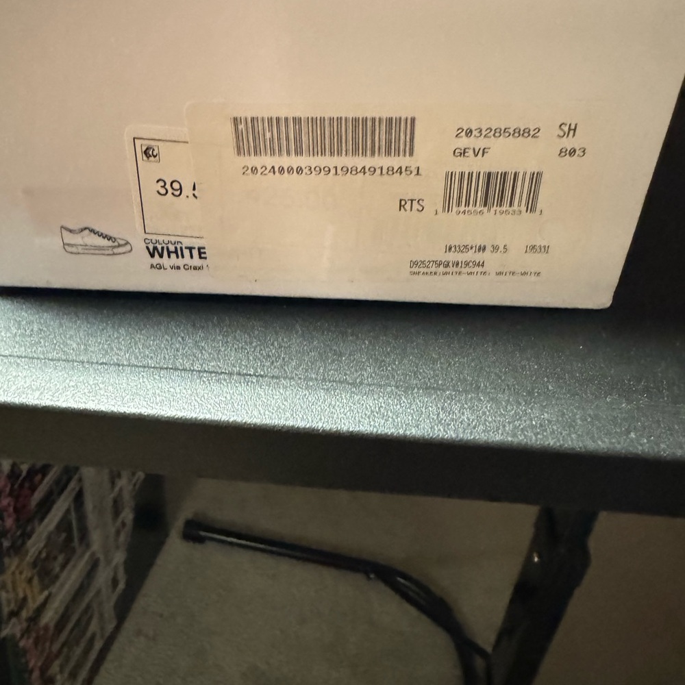 White Athletic Footwear - Size 39.5